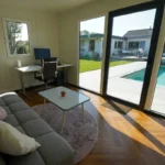 Container marittimi convertiti – Casetta da giardino ristrutturata di 12 m² – Finitura in legno e antracite – Image 8