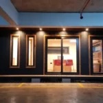 Container – Showroom dominicano 18 m² – Modulo commerciale