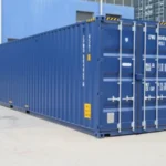 Container per spedizioni standard "High Cube" da 40 piedi (circa 12 metri)