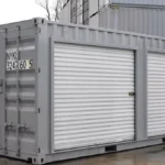 Container di stoccaggio usato da 20 piedi con porte avvolgibili