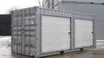 Container di stoccaggio usato da 20 piedi con porte avvolgibili