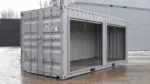 Container di stoccaggio usato da 20 piedi con porte avvolgibili – Image 5