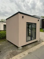 Container marittimi riconvertiti: ufficio da giardino isolato di 10,5 m² – Image 7