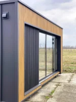 Container marittimi riconvertiti – ufficio modulare di 18 m² – Image 3