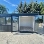 Container marittimi convertiti – Container adibito a ufficio di 18 m²