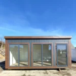 Container marittimi riconvertiti – unità ufficio/abitazione di 18 m²