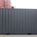 Container grigio da 20 piedi, primo viaggio