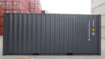 Container grigio da 20 piedi, primo viaggio