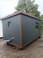 Container marittimi riconvertiti – modulo residenziale di 17 m²