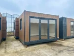 Container marittimi riconvertiti – Studio da giardino ristrutturato, 12 m² – Image 3
