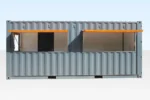 Bar container – Caffè/ristorante container – 20 piedi
